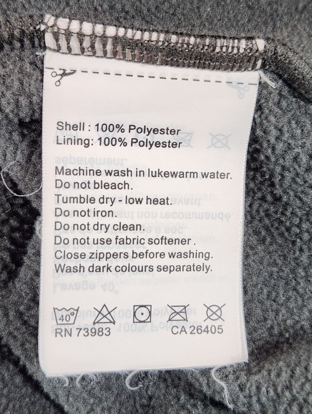Helly Hansen Women's Grey Fleece Zip Jacket Small - Picture 8 of 11